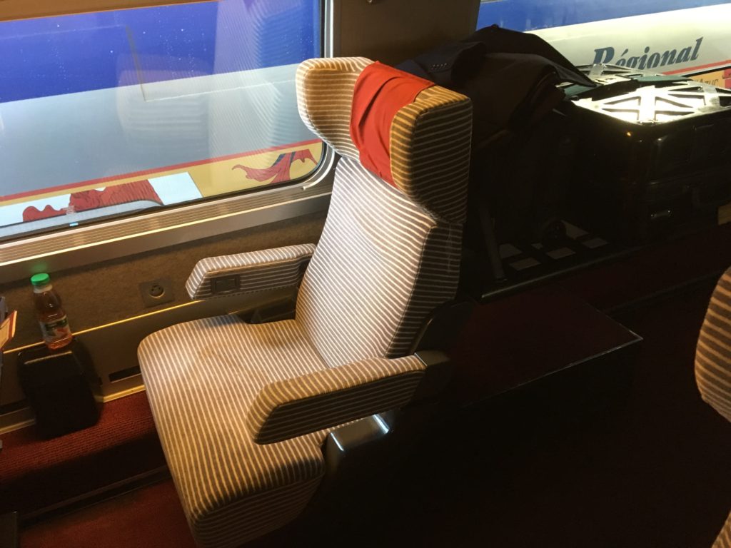 TGVでパリへ移動