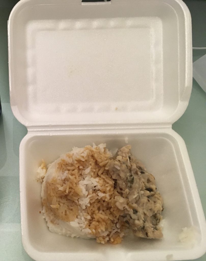 続いて2日目のチャレンジ「 甜梅菜肉餅飯 」