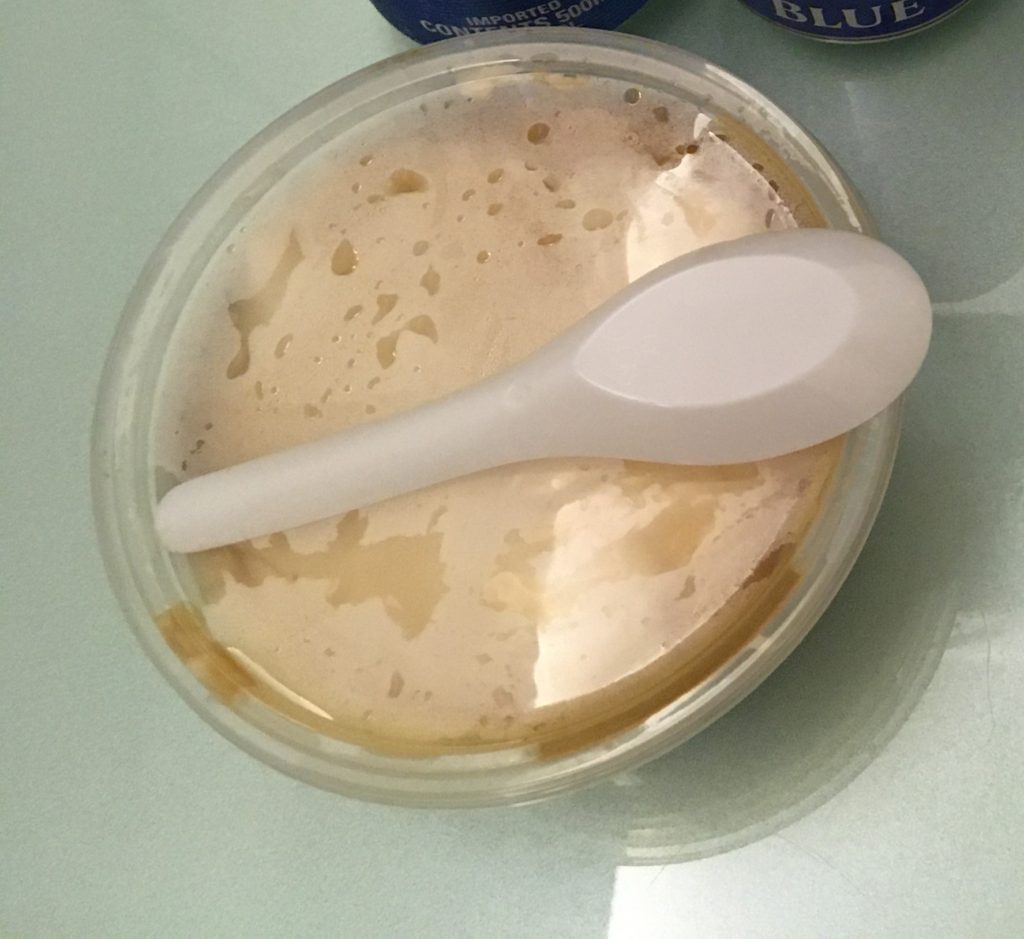 さらにデザートもチャレンジ「黒糖豆腐花」