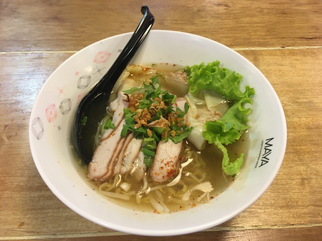 メーヤー(MAYA)ショッピングモールの麺